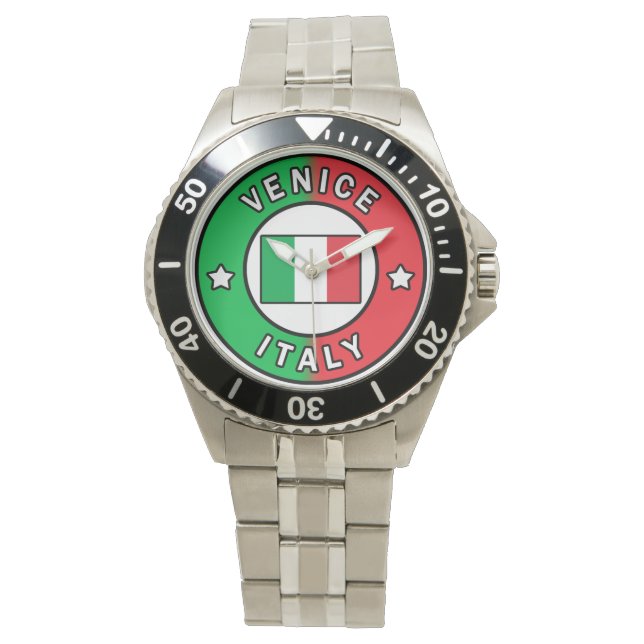 Venedig Italien Armbanduhr (Vorderseite)