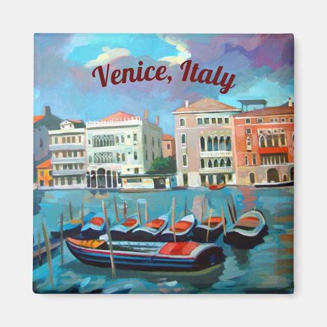 Venedig, Italien | Canal Grande Magnet (Vorne)