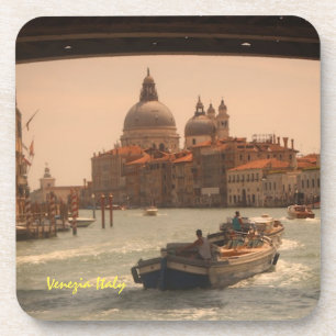 Venedig-Italien-Canal Vintag Getränkeuntersetzer