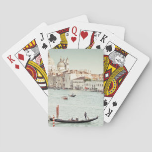 Venedig, Italien das Canal Grande Spielkarten