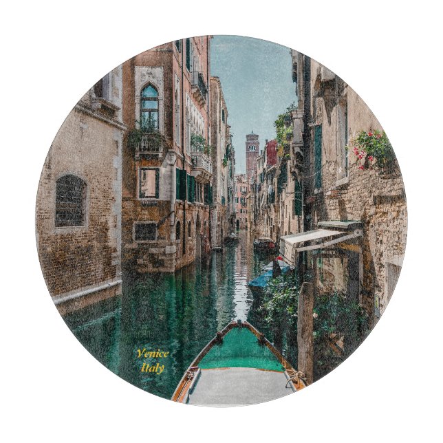 Venedig Italien Die florierende Stadt Schneidebrett (Vorderseite)