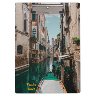 Venedig Italien Die Schwimmende Stadt Klemmbrett