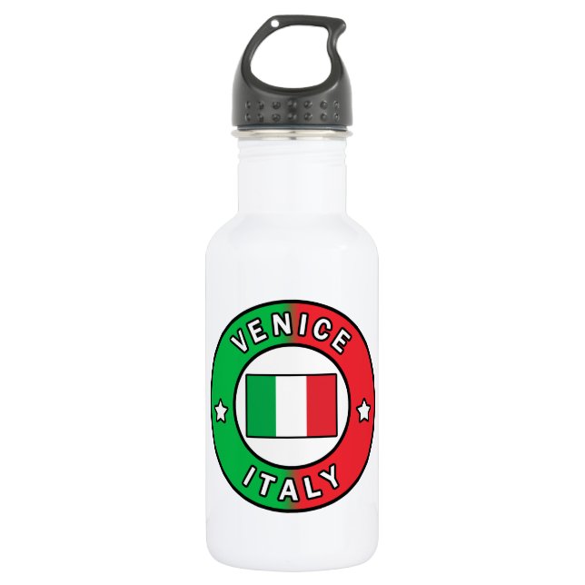 Venedig Italien Edelstahlflasche (Vorderseite)