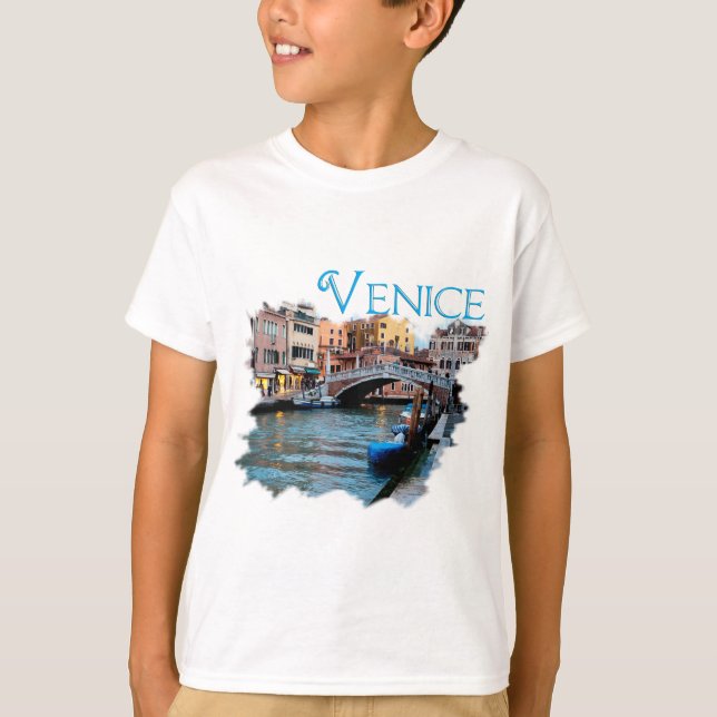 Venedig, Italien: Entlang des Kanals T-Shirt (Vorderseite)