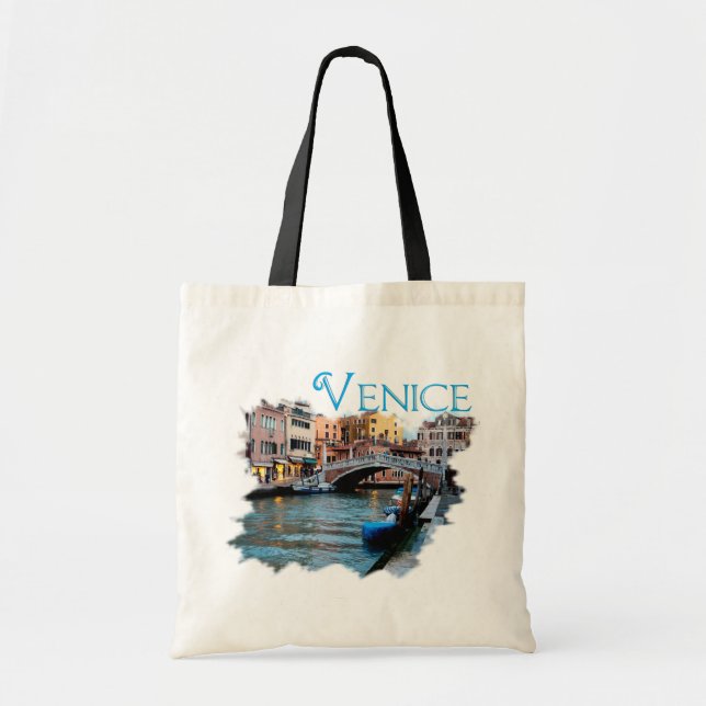 Venedig, Italien: Entlang des Kanals Tragetasche (Vorne)