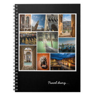 Venedig, Italien, Europa - Reisetagebuch Notizblock