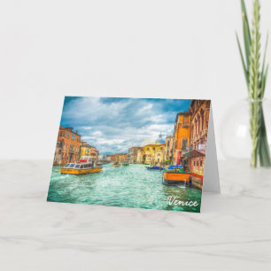 Venedig, Italien Feiertagskarte