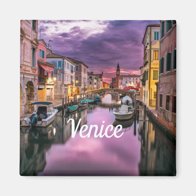 Venedig Italien Foto Bilderreise hinzufügen Magnet (Vorne)