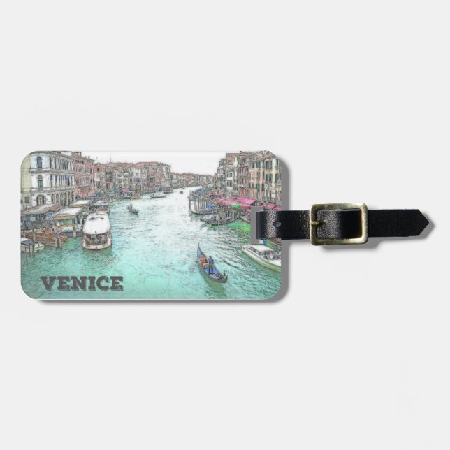 Venedig, Italien Gepäckanhänger (Vorderseite horizontal)