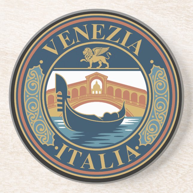 Venedig Italien Getränkeuntersetzer (Vorne)