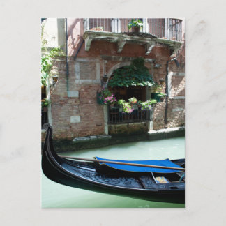 Venedig, Italien - Gondola Detail Foto Postkarte