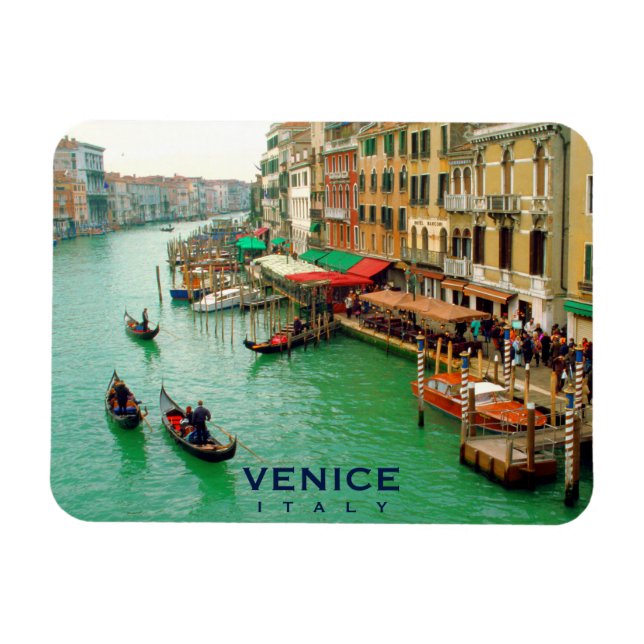 Venedig, Italien - Gondoliers auf dem Canal Grande Magnet (Horizontal)