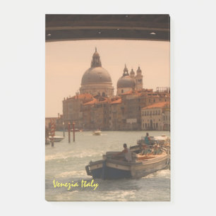 Venedig Italien Großer Kanal Vintage  Post-it Klebezettel