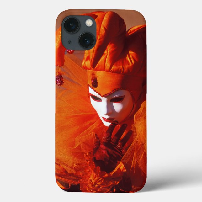 Venedig, Italien (IT) - Orangefarbenes Kostüm Case-Mate iPhone Hülle (Rückseite)