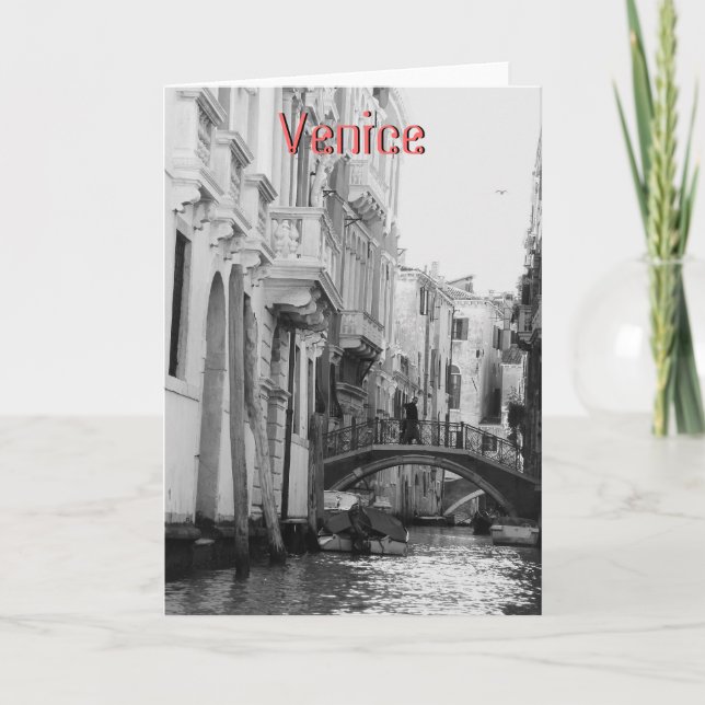 Venedig, Italien Karte (Vorderseite)