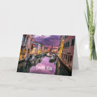 Venedig, Italien Landschaftliche Kanalandschaft Da