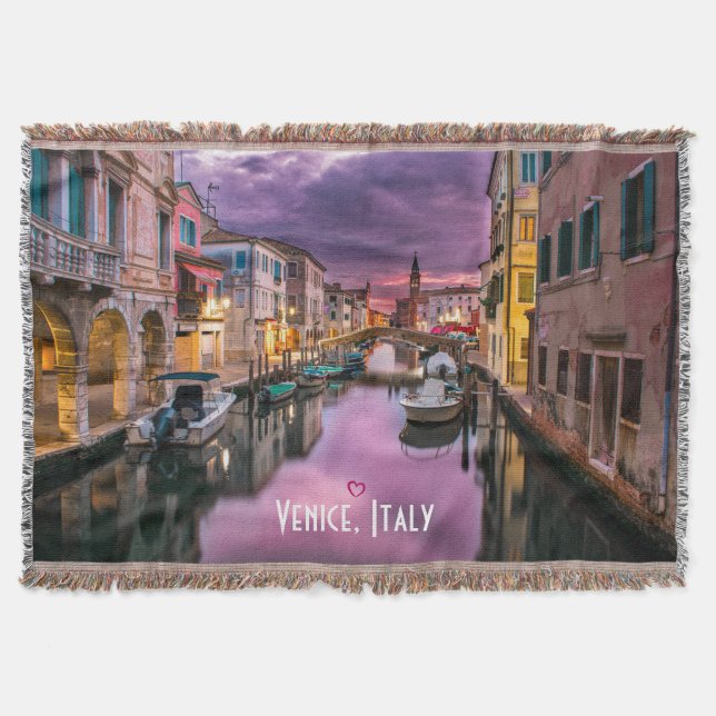 Venedig, Italien - Landschaftlicher Kanal und Vene Decke (Vorderseite)