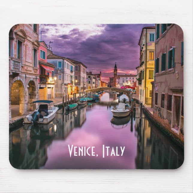 Venedig, Italien - Landschaftlicher Kanal und Vene Mousepad (Vorne)