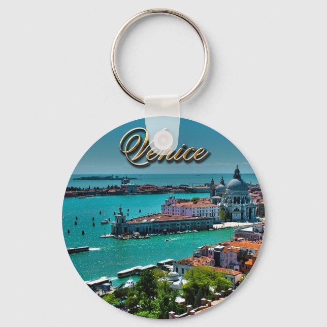 Venedig, Italien - Luftbild Schlüsselanhänger (Vorderseite)