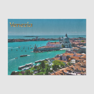Venedig, Italien - Luftbild Seidenpapier
