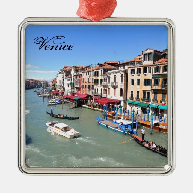 Venedig, Italien Ornament Aus Metall (Vorne)