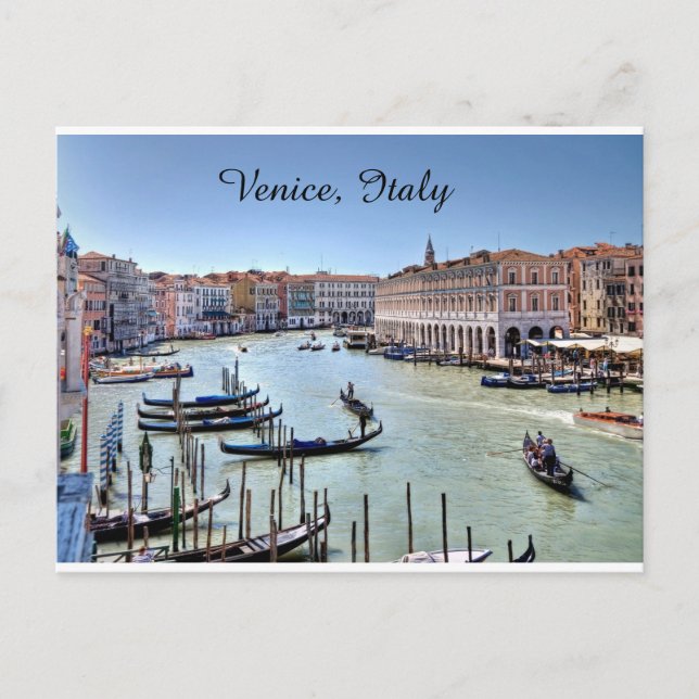 Venedig, Italien Postkarte (Vorderseite)