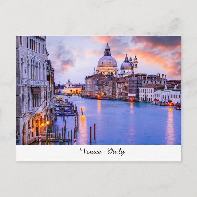 Venedig Italien Postkarte (Vorderseite)