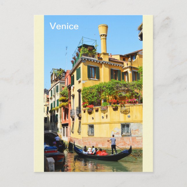 Venedig Italien Postkarte (Vorderseite)