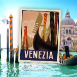 Venedig Italien Postkarte<br><div class="desc">Mit unserer exquisiten Postkarte, die von Mylini Design sorgfältig erstellt wurde, bringen Sie sich oder ein geliebter Gast in die verträumte Stadt Venedig. Diese Postkarte vereint Venedigs faszinierenden Charme mit seinem Labyrinth an Kanälen, lebhaften Zuhause und atemberaubender historischer Architektur. Es ist mehr als nur eine Postkarte; es ist ein Kunstwerk,...</div>