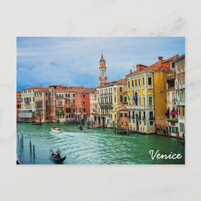 Venedig, Italien Postkarte (Vorderseite)