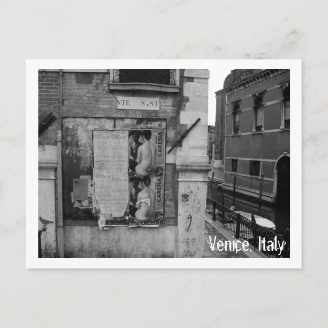 Venedig, Italien Postkarte (Vorderseite)
