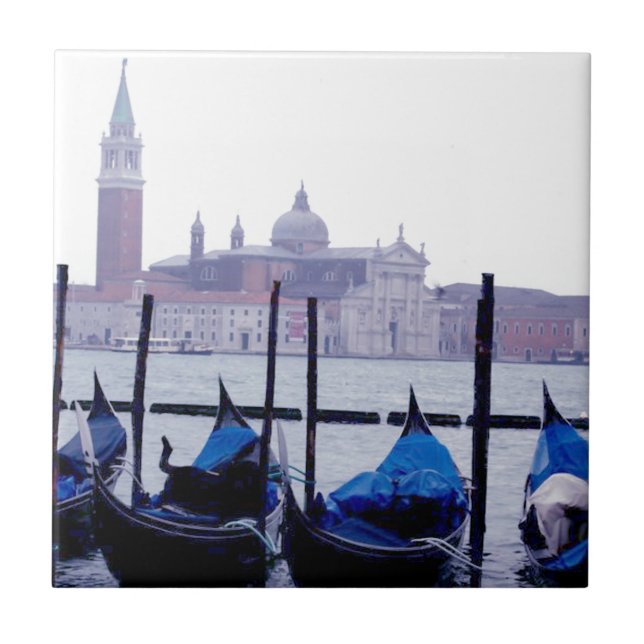 Venedig Italien Reise Fliese (Vorderseite)