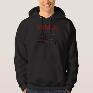 Venedig Italien Reise Grand Canal Gondolas White Hoodie