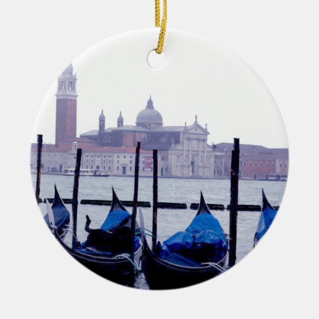 Venedig Italien Reise Keramik Ornament (Vorne)