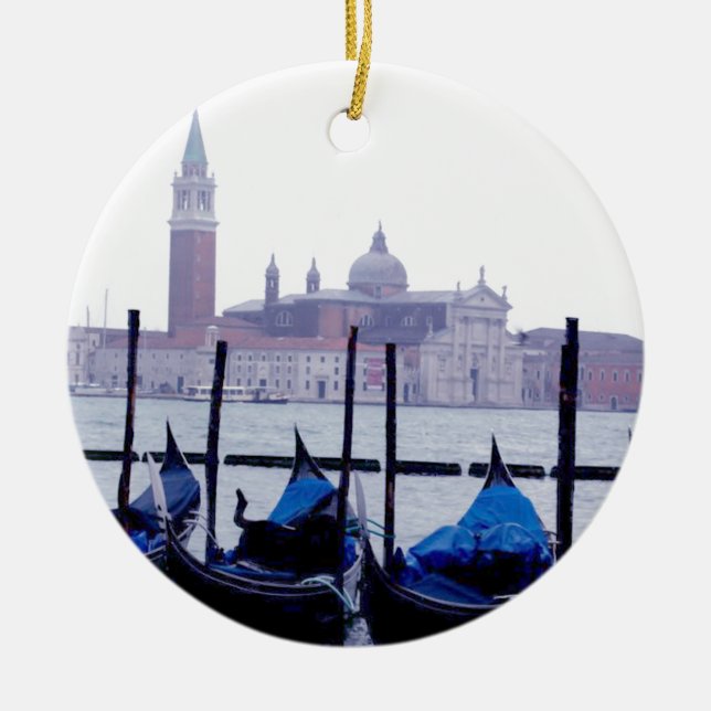 Venedig Italien Reise Keramik Ornament (Vorne)