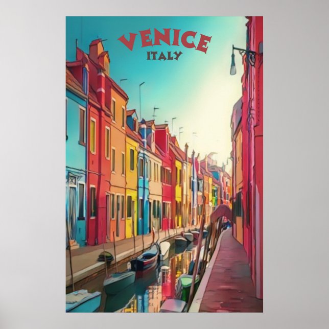 Venedig Italien Reise Poster (Vorne)