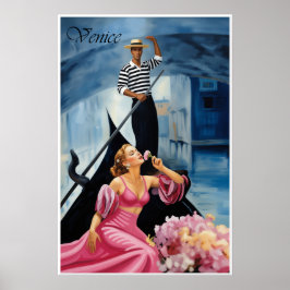 Venedig, Italien Reiseplakat Poster