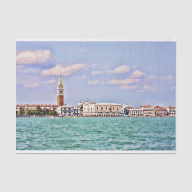 Venedig, Italien Seidenpapier (Vorderseite)