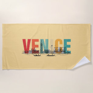 Venedig Italien Strandtuch