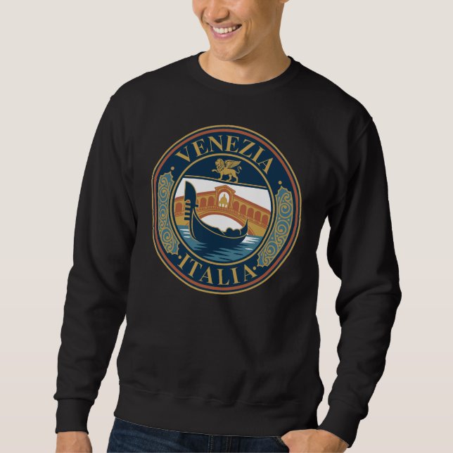 Venedig Italien Sweatshirt (Vorderseite)