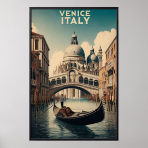 Venedig Italien Vintage Poster