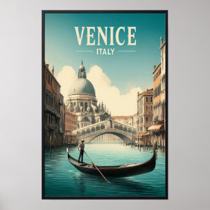 Venedig Italien Vintage Poster