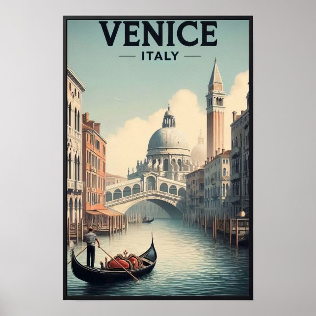 Venedig Italien Vintage Poster (Vorne)