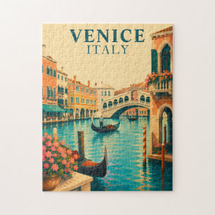 Venedig Italien Vintage Reise Grand Canal Gondel