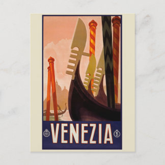 Venedig, Italien Vintage Reise Postkarte