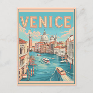 Venedig, Italien Vintage Reise Postkarte