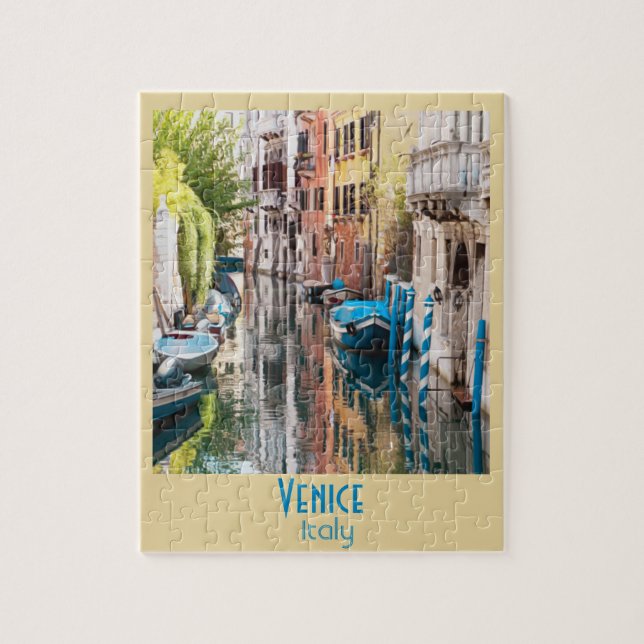 Venedig, Italien Vintages Puzzle (Vertikal)