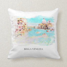 ** Venedig Italienische Sprache Venezia Italia Kissen