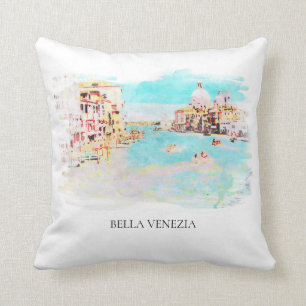 ** Venedig Italienische Sprache Venezia Italia Kissen