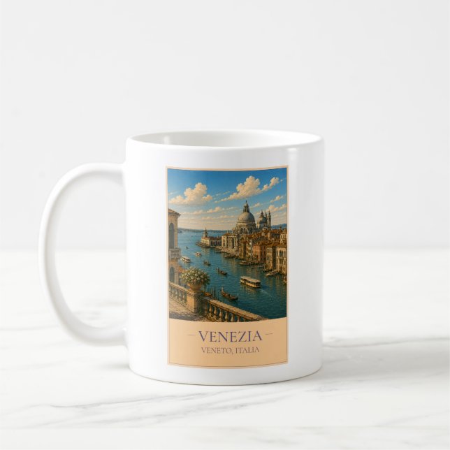 Venedig Kaffeetasse (Links)